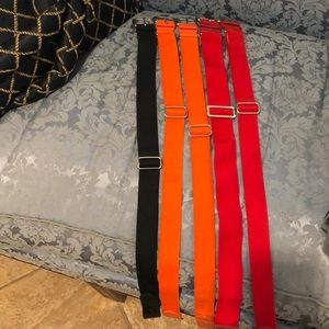 Lot of Allstate baseball belts